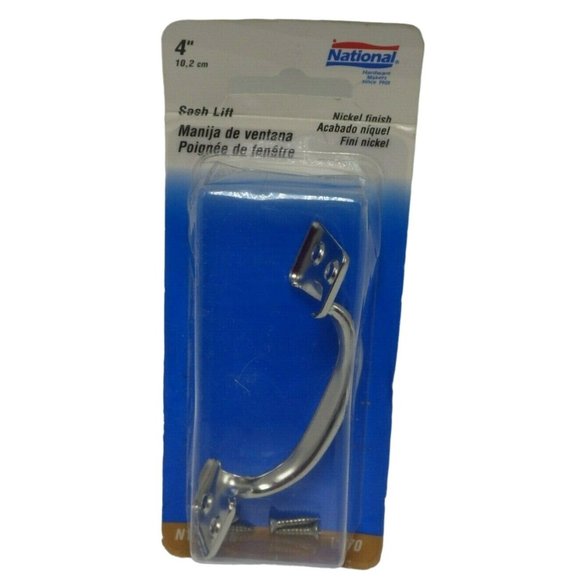 National Sash Lift Steel Window Handle drawer pull N116 616 4 inch USA - Picture 1 of 3